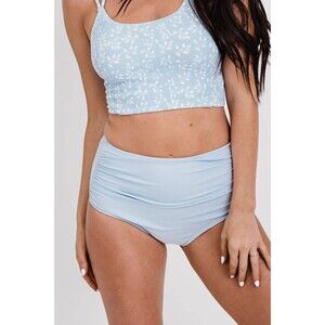 Coral Reef Swimwear Barefoot Bottom Powder Blue Sz XXL NWT